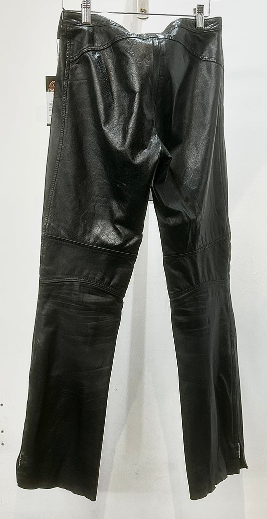 ROOTS Fashion Leather PANTS, LRG