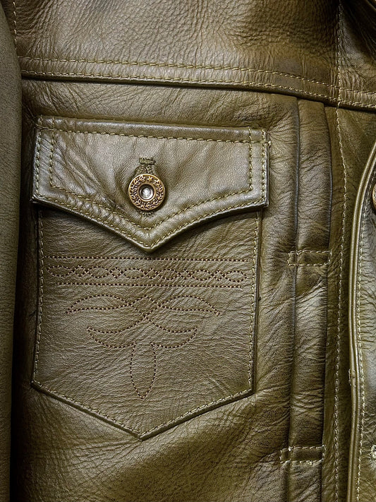 MASTER SUPPLY CO Western Moto Leather JACKET, SM