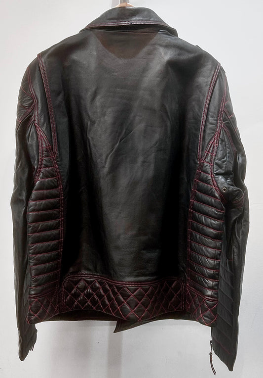LORDS OF GASTOWN Fashion Moto Leather JACKET, XL