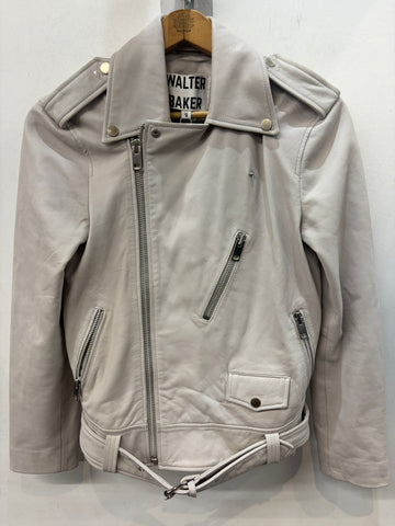 WALTER BAKER Kingsley Leather JACKET, SM