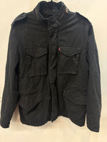 LEVI'S Sherpa-Lined Textile JACKET, MED