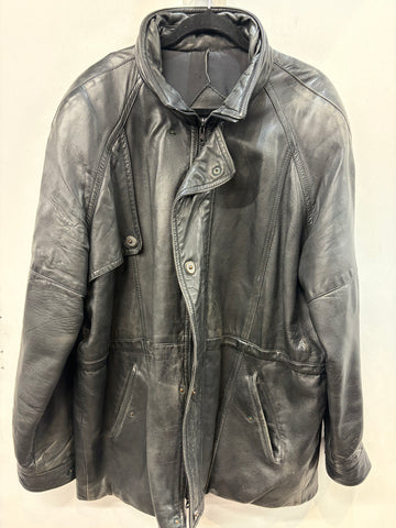 Maquette Short Trench Leather JACKET, MED