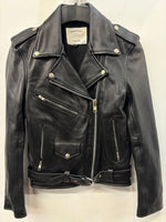 UNDERSTATED Riding Leather JACKET, SM