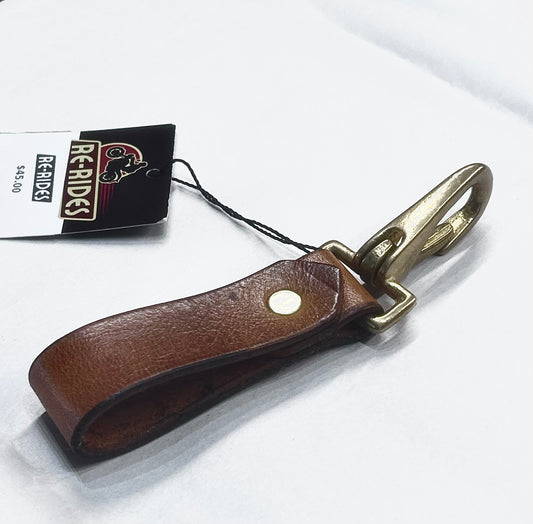 CUSTOM Handmade Key Clip Leather ACCESSORY, LRG