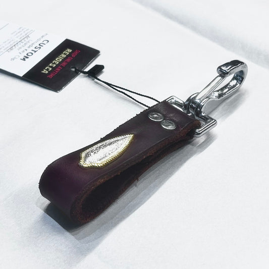 CUSTOM Handmade Key Clip Leather ACCESSORY, LRG