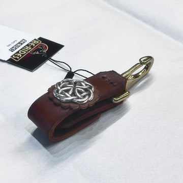 CUSTOM Handmade Key Clip Leather ACCESSORY, LRG