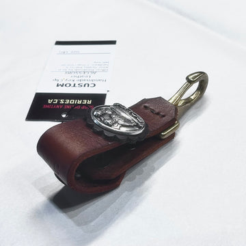 CUSTOM Handmade Key Clip Leather ACCESSORY, LRG