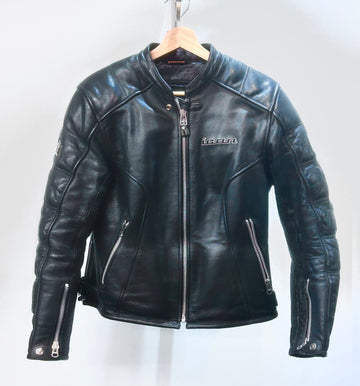 ICON Tuscadero Leather JACKET, MED