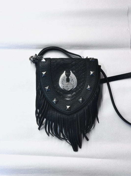 HARLEY DAVIDSON Fringed Purse Leather ACCESSORY