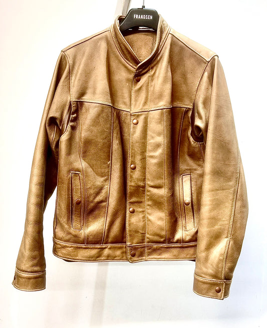 UNBRANDED Classic Leather JACKET, LRG