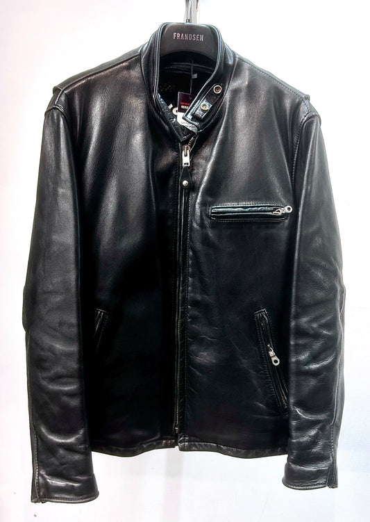 SCHOTT Cafe Racer 141 Leather JACKET, XL