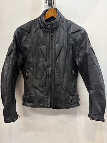 RUBBER SIDE DOWN Cafe Racer Leather JACKET, XS