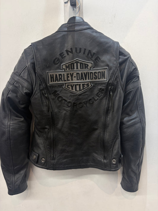 HARLEY DAVIDSON Riding Leather JACKET, XS