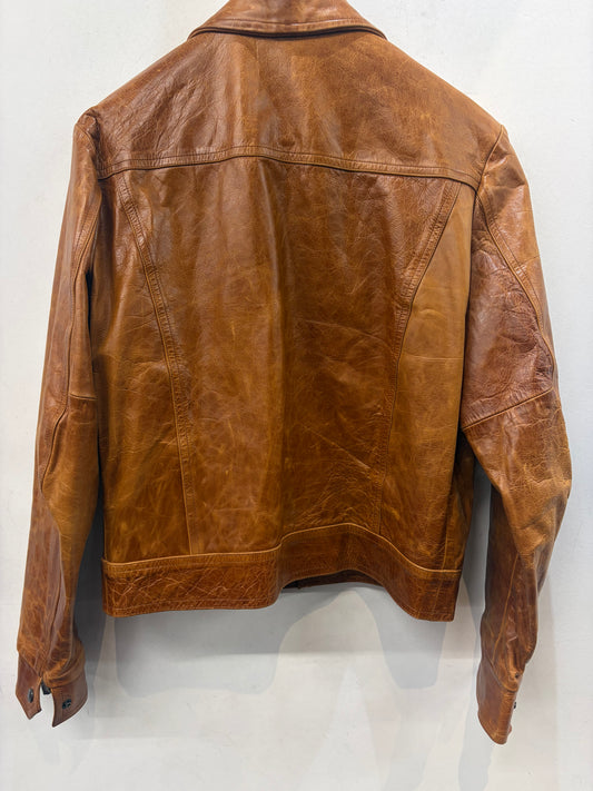 CUSTOM Fashion Leather JACKET, SM