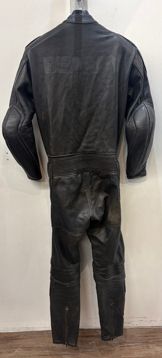 MKLEATHERS LONDON One Piece Leather RACE SUIT, MED