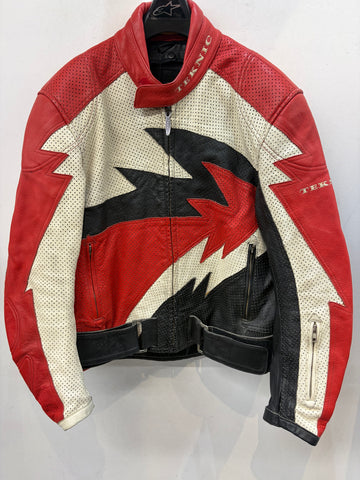 TEKNIC Two Piece Perforated Leather RACE SUIT, LRG