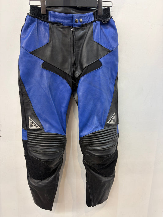 YAMAHA Two Piece Perforated Leather RACE SUIT, SM