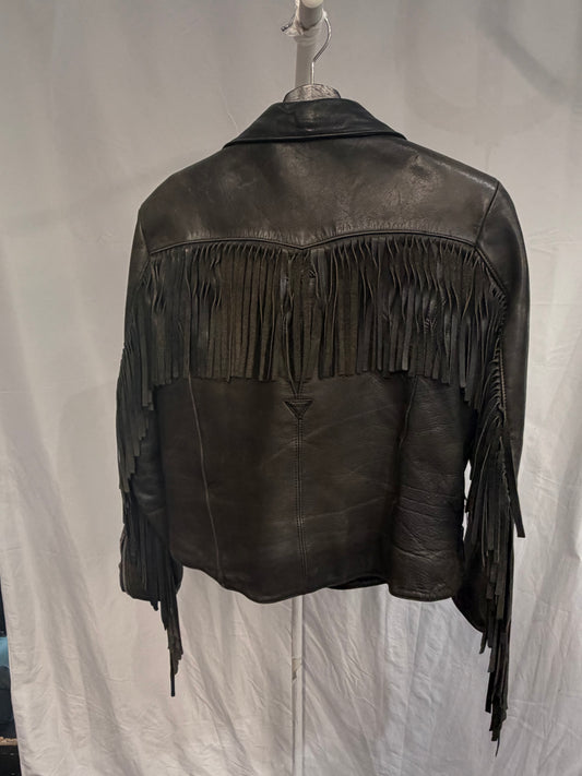 HARLEY DAVIDSON Riding Leather JACKET, MED