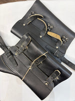 UNBRANDED Half Chap / Boot Spats Leather CLOTHING ACCESSORY
