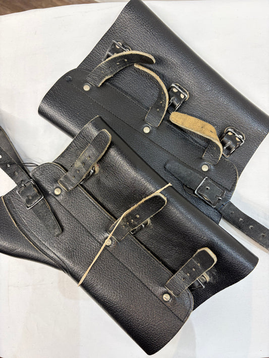 UNBRANDED Half Chap / Boot Spats Leather CLOTHING ACCESSORY