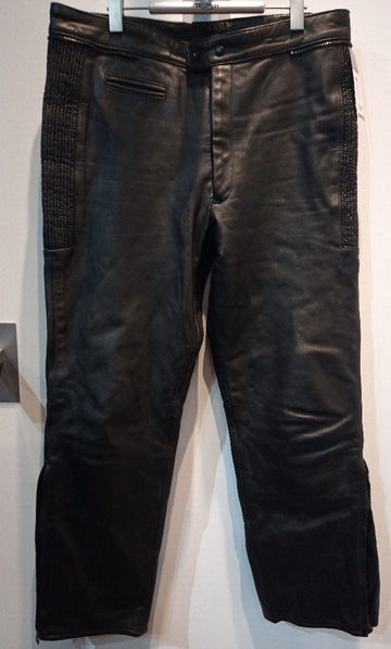 ORIGINAL LEATHER FACTORY Moto Leather PANTS, 36