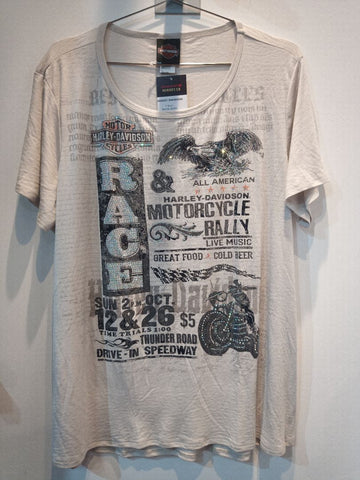 HARLEY DAVIDSON T Shirt Textile SHIRT, 2XL