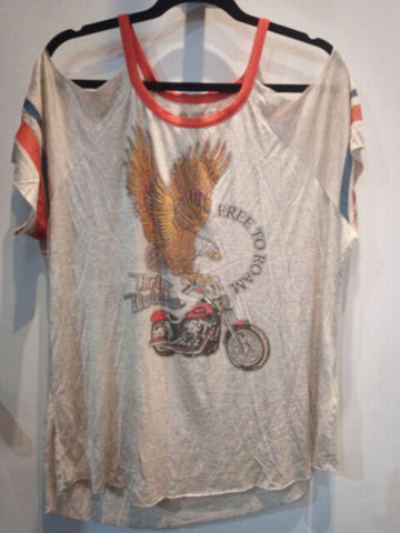 HARLEY DAVIDSON T Shirt Textile SHIRT, 2XL
