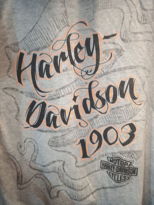 HARLEY DAVIDSON T Shirt Textile SHIRT, XXL