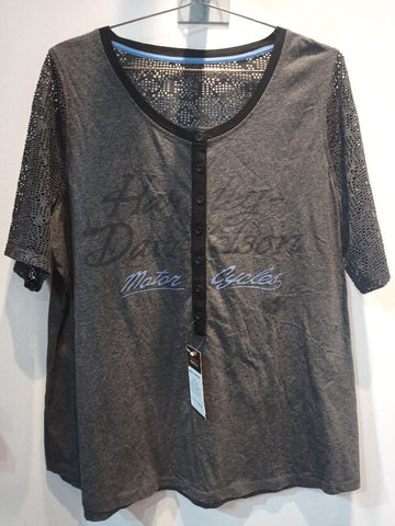 HARLEY DAVIDSON T Shirt Textile SHIRT, 2XL