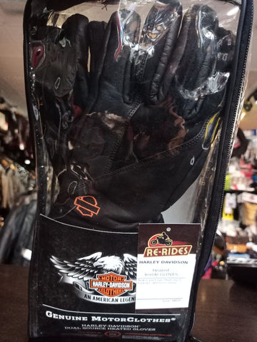 HARLEY DAVIDSON Heated Textile GLOVES, MED