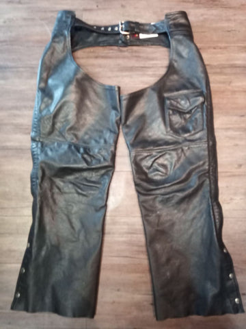 UNBRANDED Classic Leather CHAPS, 26