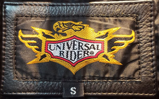 UNIVERSAL RIDER Gambler Leather VEST, SM