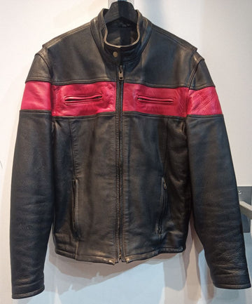 BOUTIQUE OF LEATHERS Cafe Racer Leather JACKET, MED