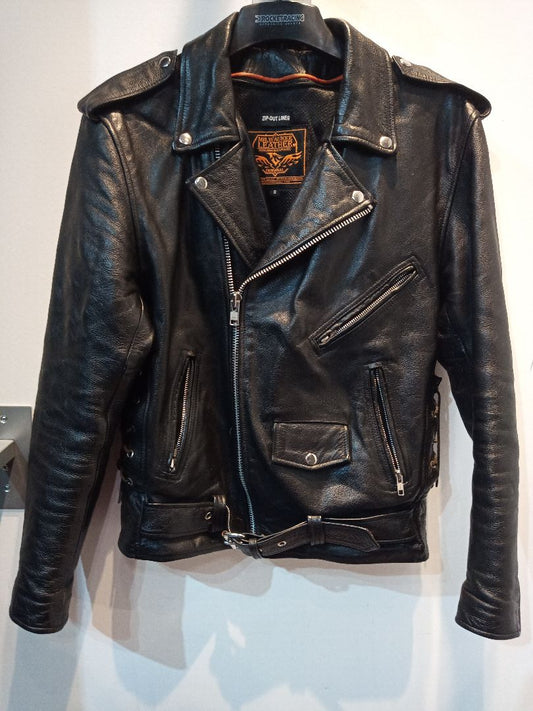 MILWAUKEE Biker Classic Leather JACKET, SM