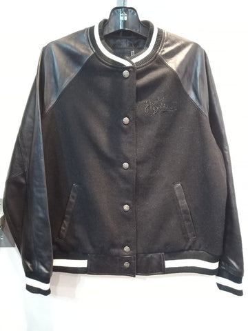 HARLEY DAVIDSON Varsity Mixed Material JACKET, XL