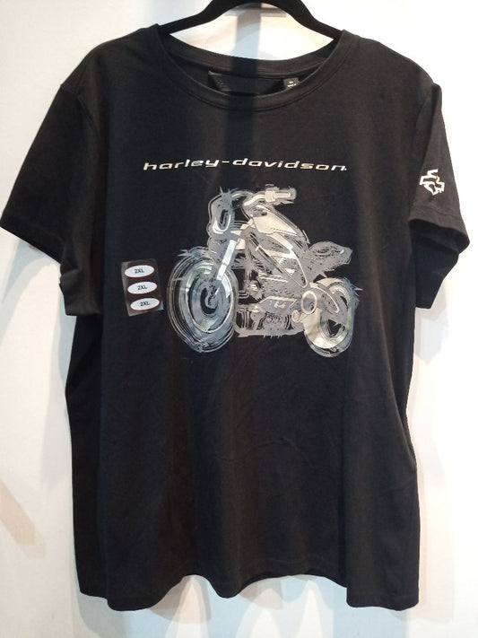 HARLEY DAVIDSON T Shirt Textile SHIRT, 2XL