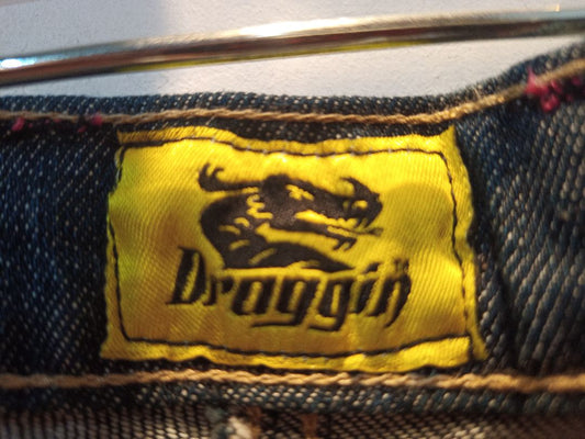 DRAGGIN' JEANS Riding Jeans Denim PANTS, 34