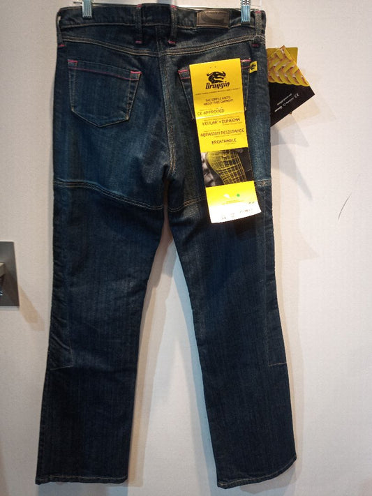DRAGGIN' JEANS Riding Jeans Denim PANTS, 34