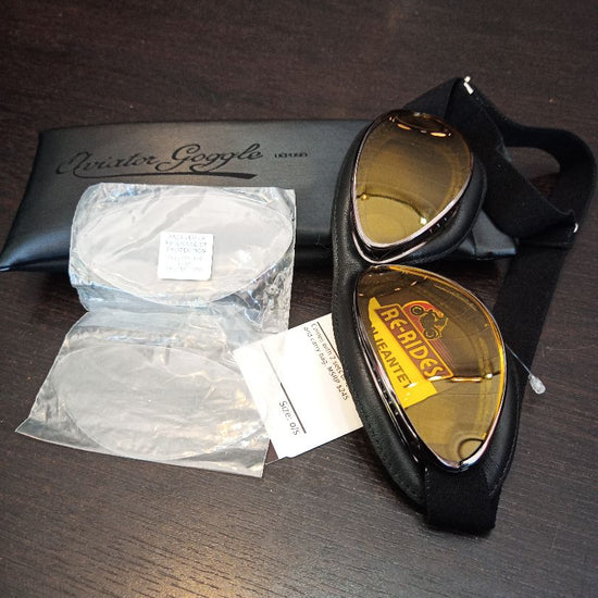 jeantet goggles LEON JEANTET Aviator Goggles EYEWEAR, o/s – Re-Rides Moto Gear