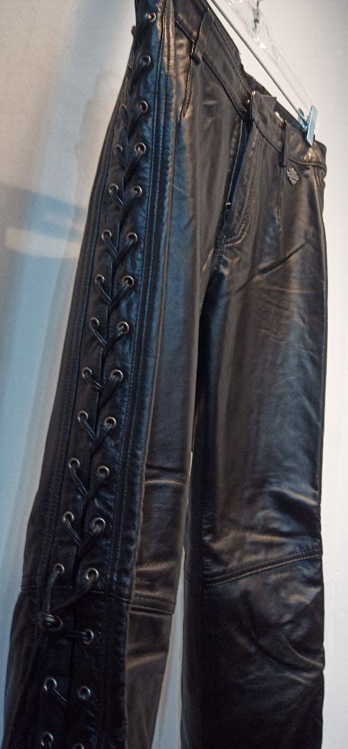 HARLEY DAVIDSON Riding Leather PANTS, 30