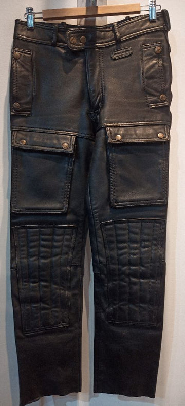 HEIN GERICKE Riding Cargo Leather PANTS, 28
