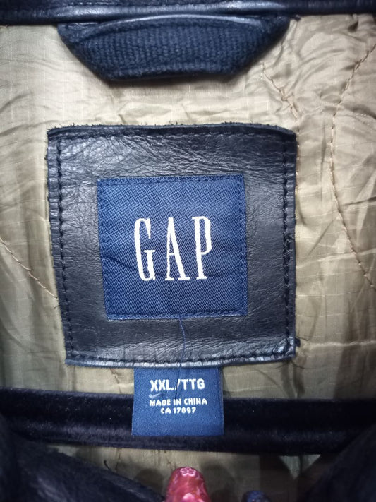 GAP Car Coat Leather COAT, XXL