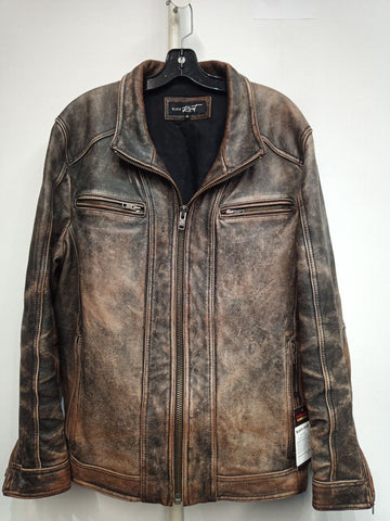BLACK RIVET Fashion Leather JACKET, XL