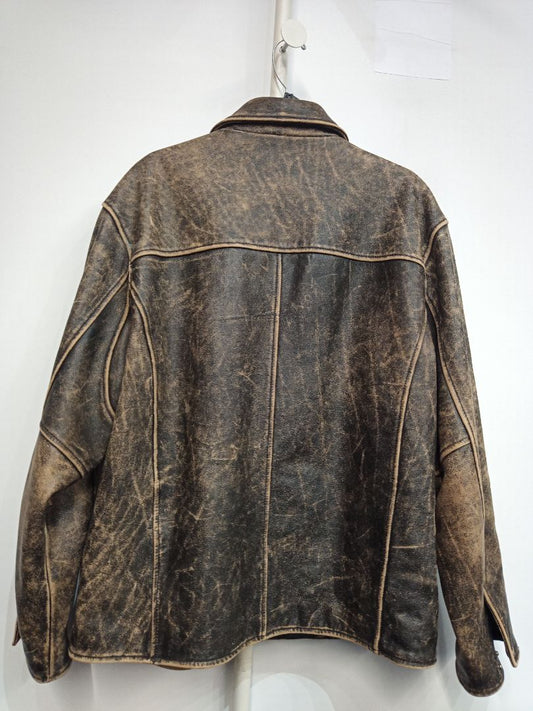 UNBRANDED Fashion Leather JACKET, XL