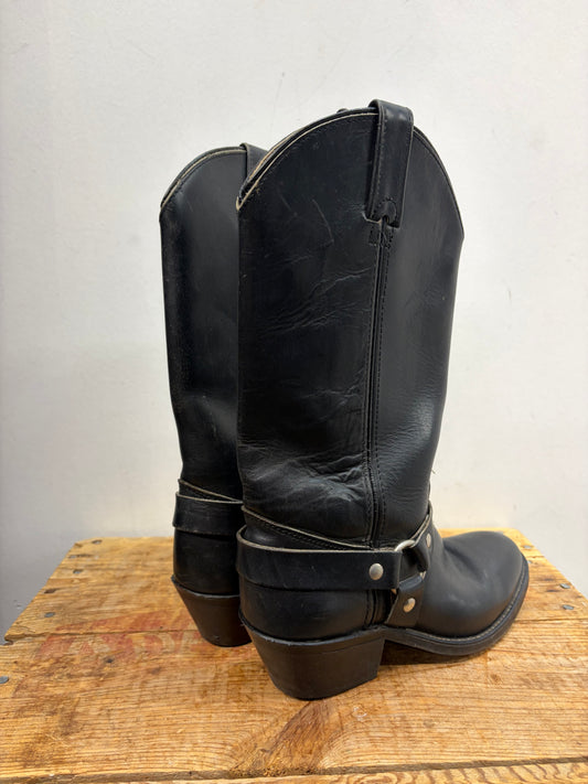 DOUBLE H Western Harness Leather FOOTWEAR, 39