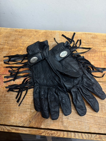 HARLEY DAVIDSON Vintage Fringe Riding Leather, MED