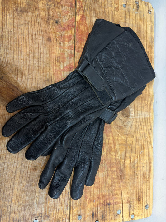 UNBRANDED Gauntlet Leather GLOVES, SM