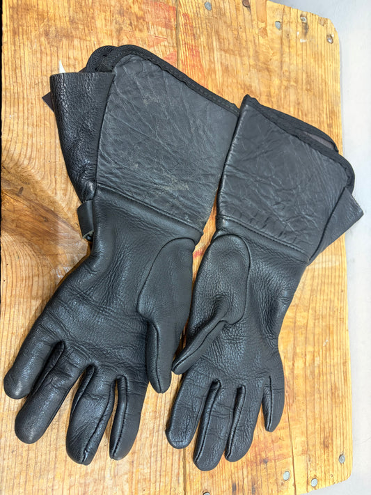 UNBRANDED Gauntlet Leather GLOVES, SM