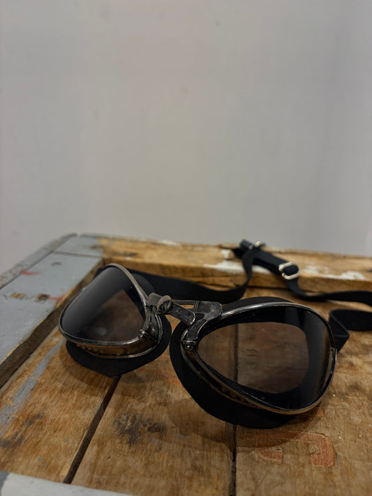 UNBRANDED Vintage Aviator Goggles Metal ACCESSORY