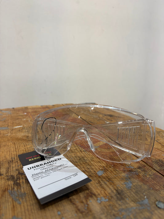 UNBRANDED Fitover Safety Glasses Plastic ACCESSORY, SM